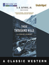 Imagen de portada para These Thousand Hills